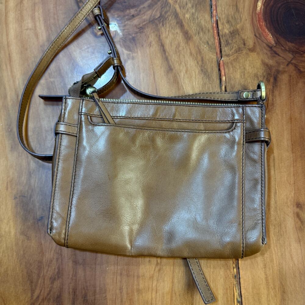Hobo International Leather Bag Small Crossbody Libra Zip OO3 - Picture 2 of 5